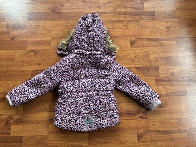 Zimní bunda vel. 110 pro holčičku - krásný stav - 2