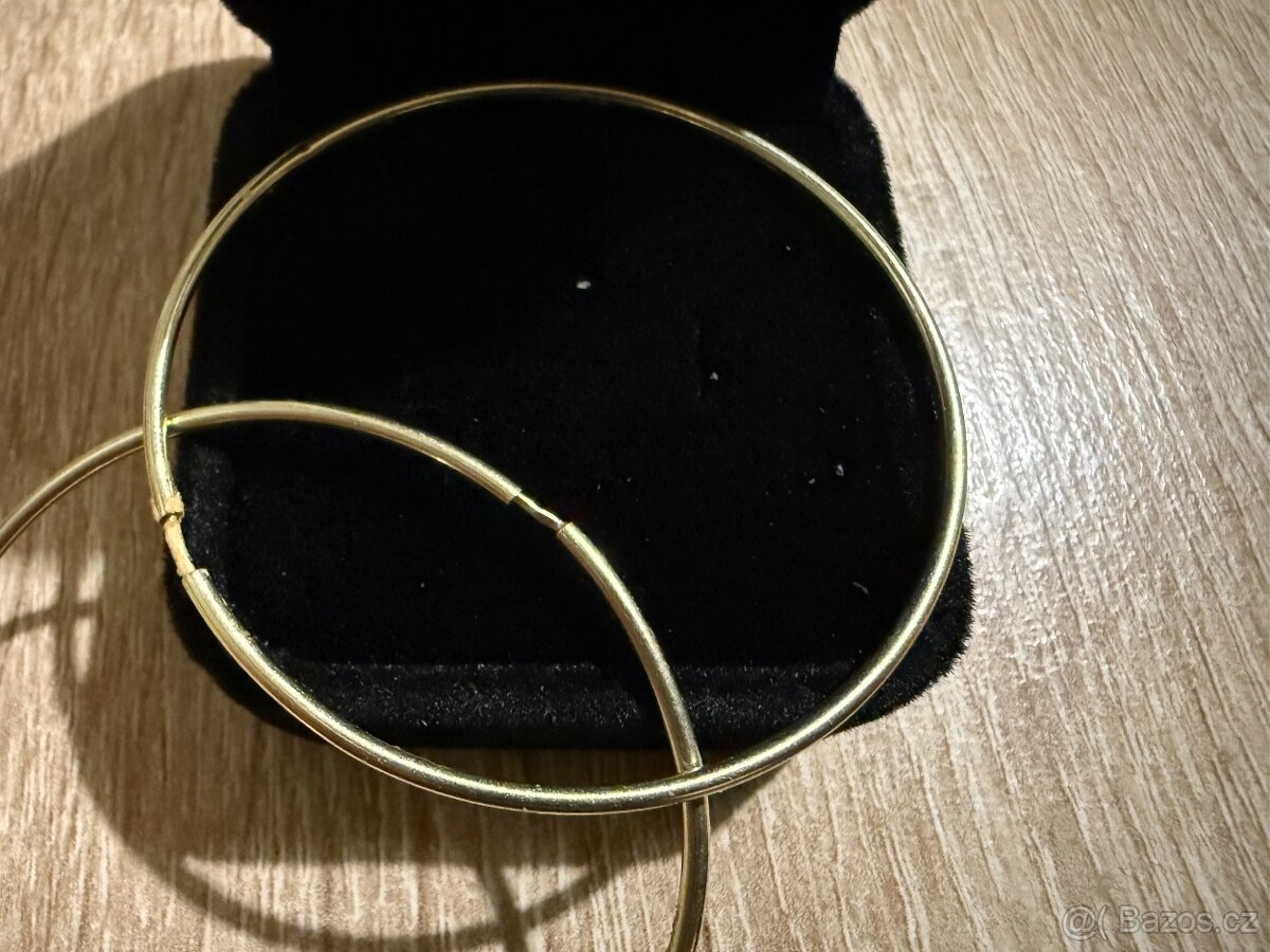 Zlaté náušnice 3,13g 585/1000 - 2