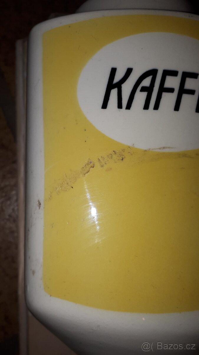 nástěnný kafemlýnek žlutý PRIMAX - 2