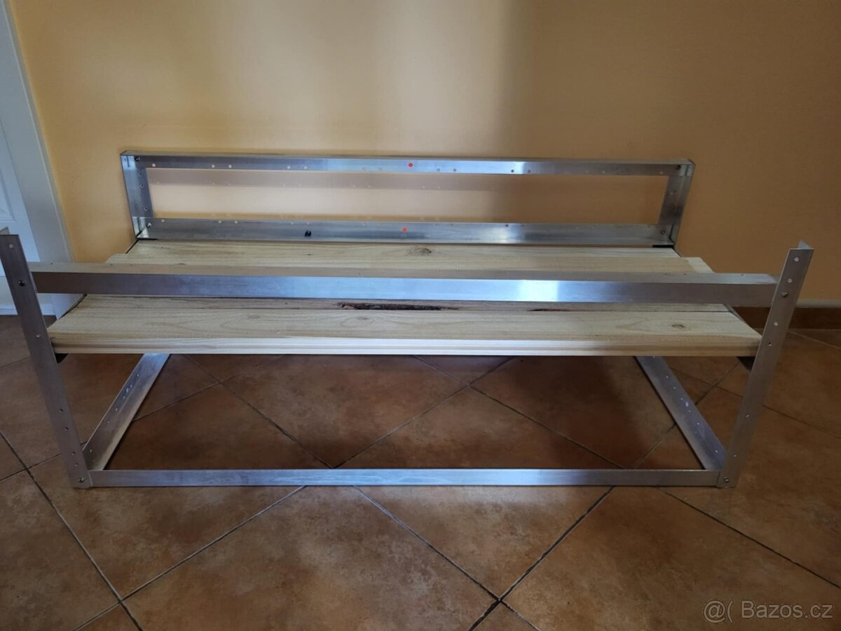 Hliníkový mining rám na až 6 GPU – pevná konstrukce - 2