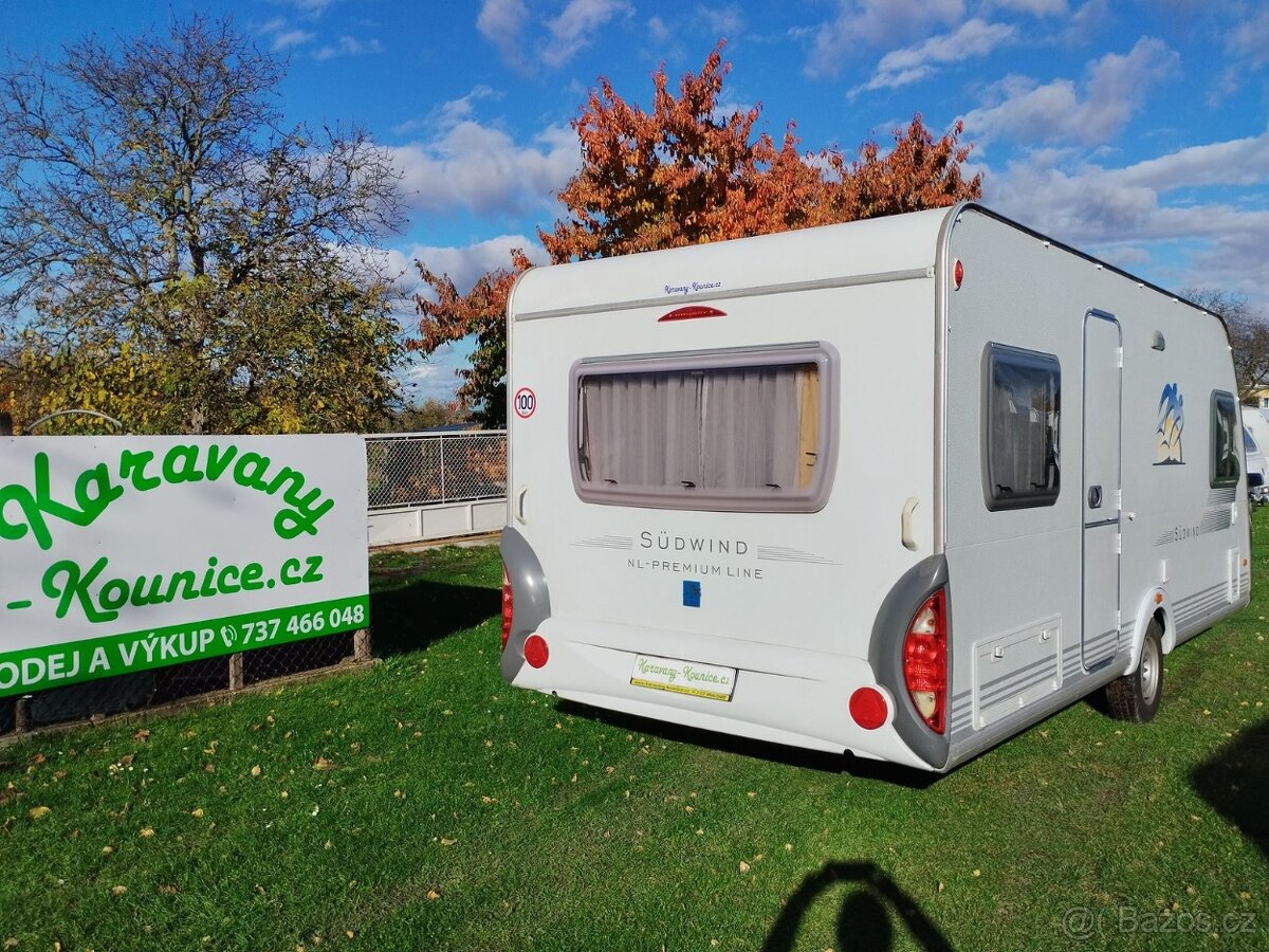 KNAUS SÜDWIND 500FU č.237.Solár. Stan.Rok 2008. 100km/h - 2