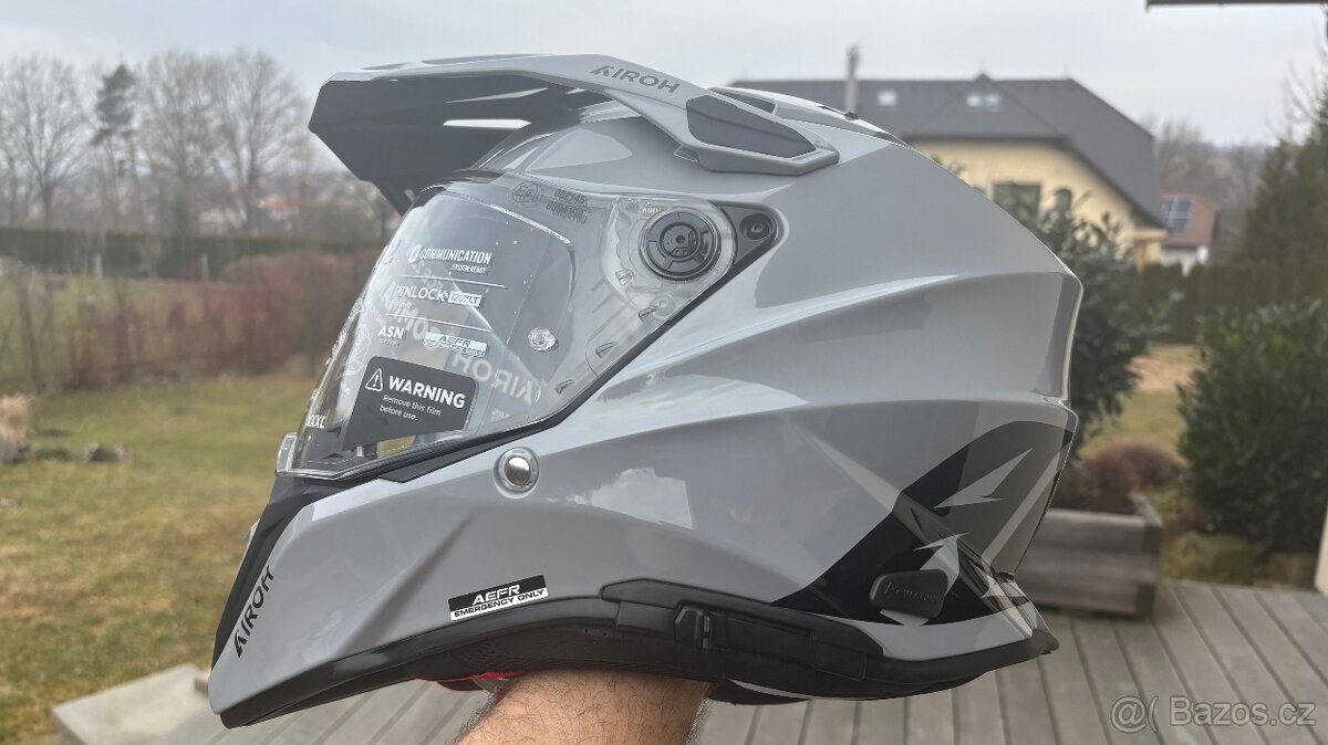 přilba Airoh Commander 2 color šedá lesk vel.L - 2