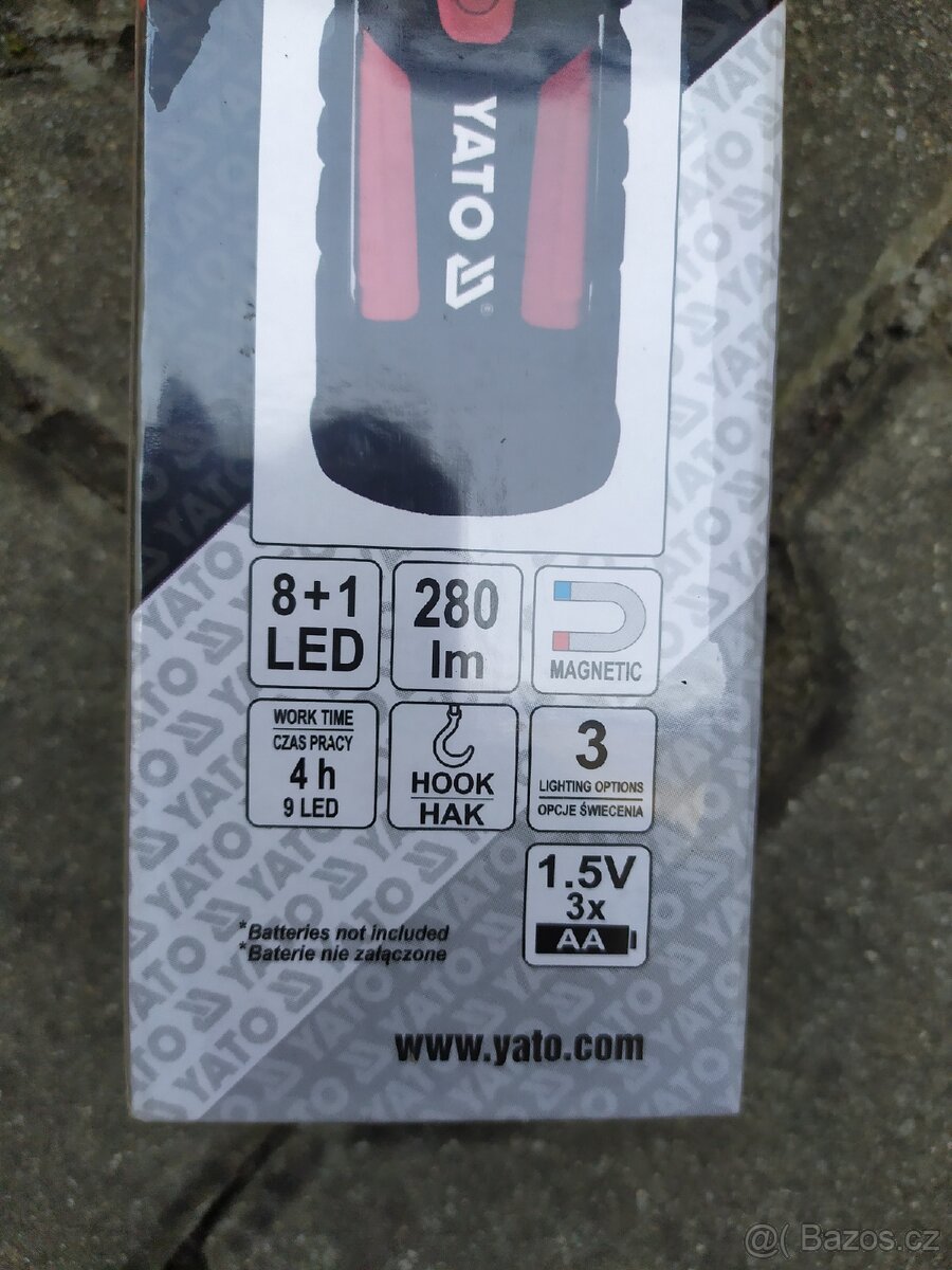 LED baterka Yato - 2