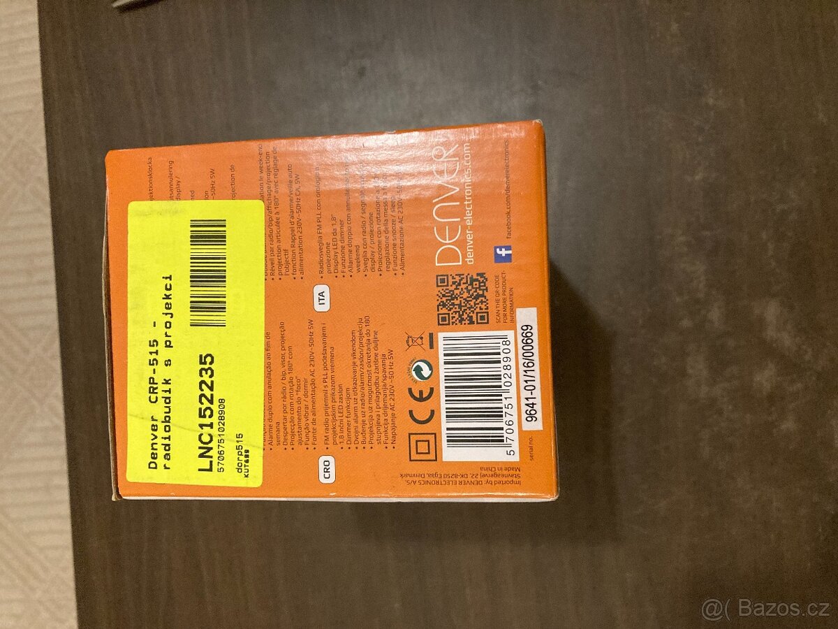 Radiobudík Denver s projekcí - 2