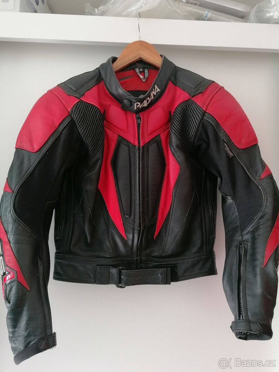 Dvoudílná kožená kombinéza Padana - 2