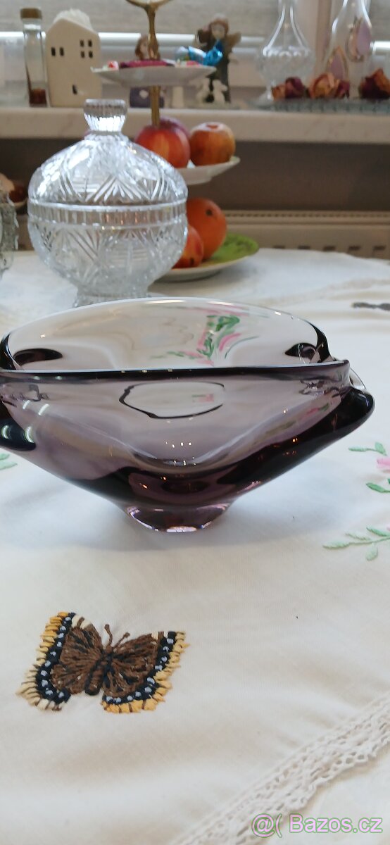 Popelník hutní sklo - 2