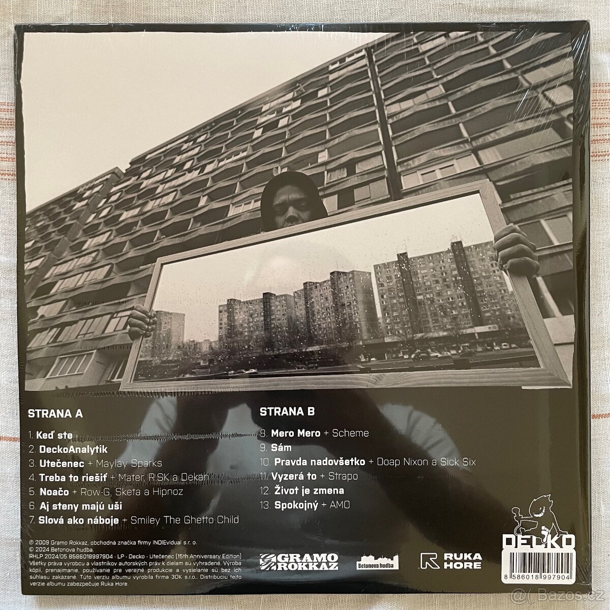 Decko Utečenec vinyl nový limit 28/100 - 2