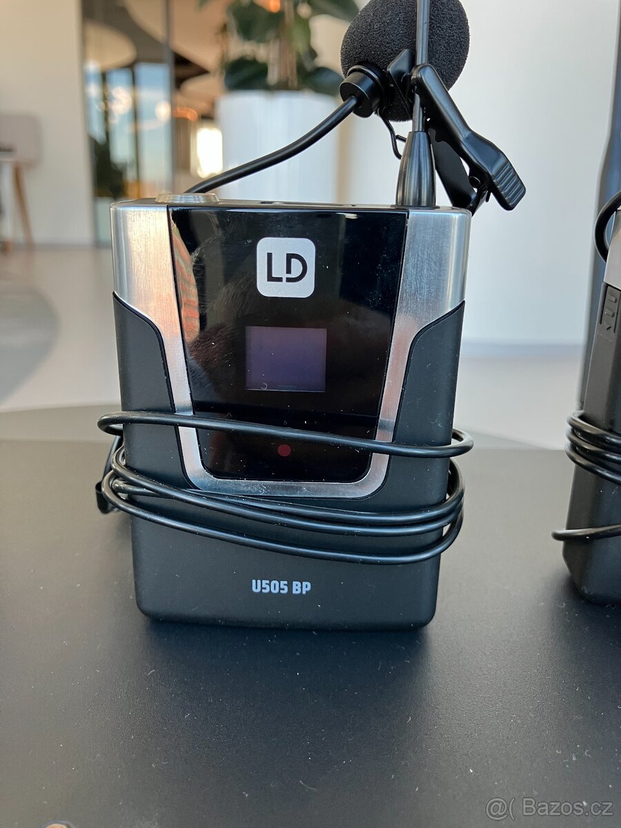 Přijímač nasazovacích mikrofonů: LD Systems U505 BPH2 - 2