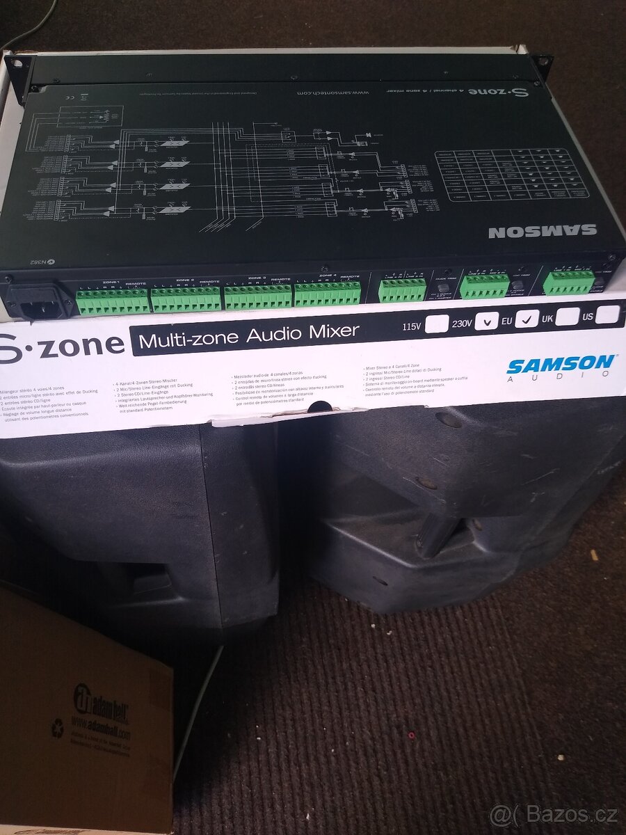 Samson S-zone, zónový mixážní pult - 2