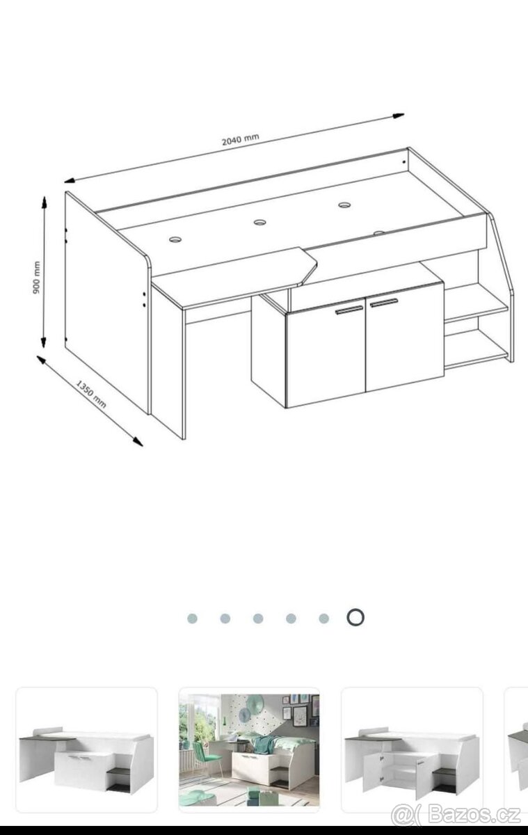 Zvýšená postel - 2