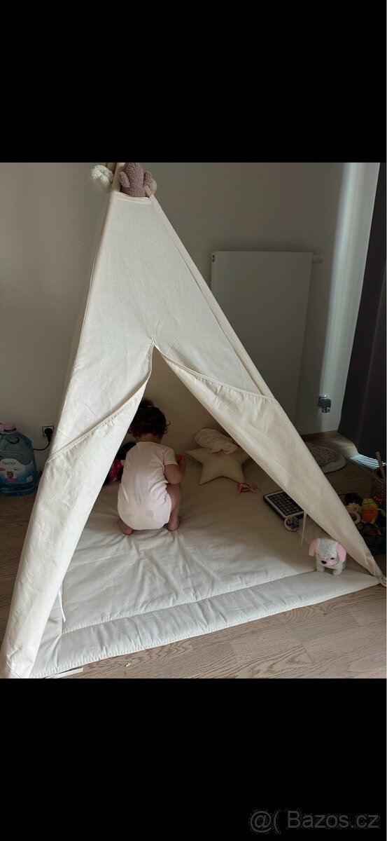 Krásný dětský stan teepee ve stylu Pinterest - 2