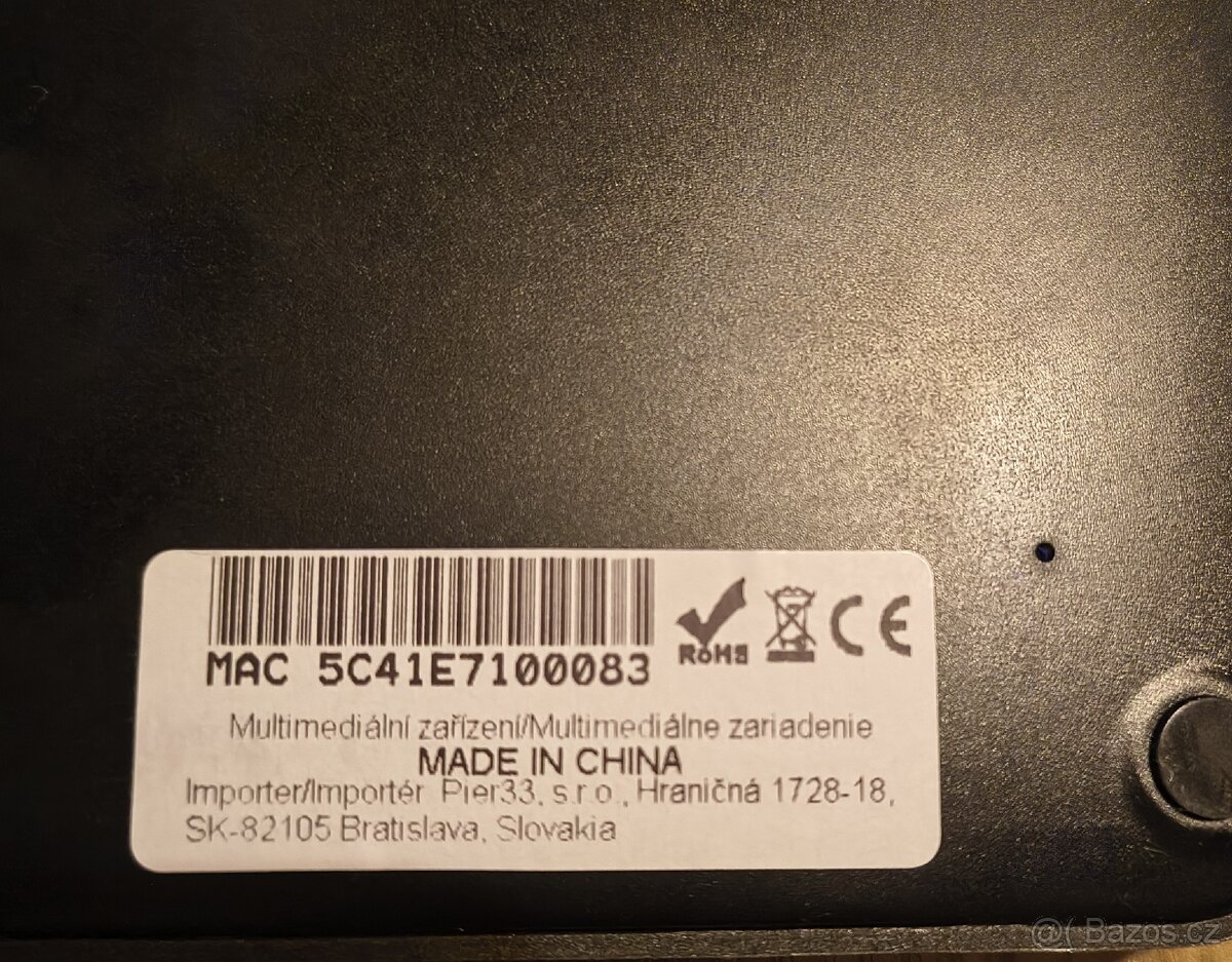 Android tv box vč. příslušenství - 2