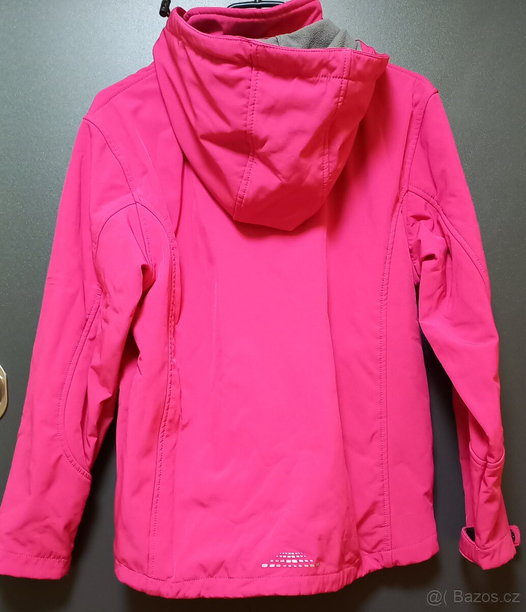 Dívčí jarní, podzimní softshellová bunda Kugo vel.146-152 - 2