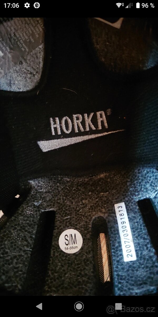 Jezdecká sametová helma Horka - 2