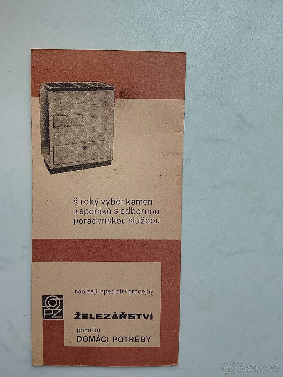 Retro katalog kamna 1974 - 2