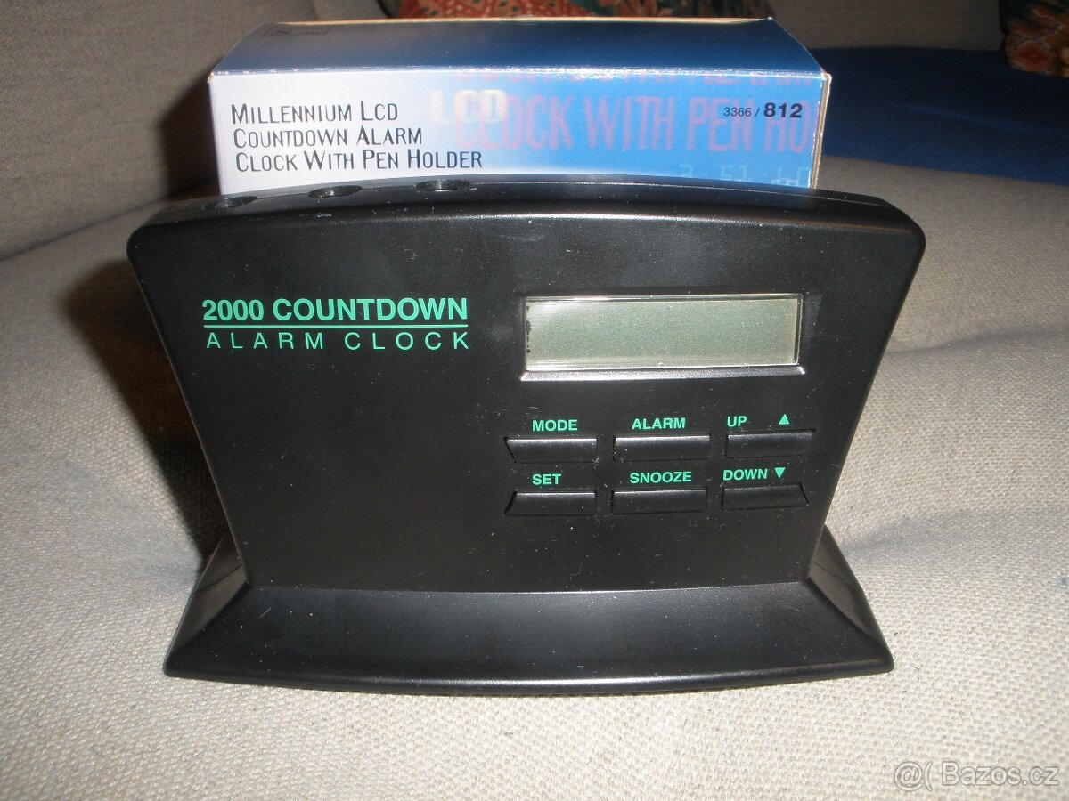 RETRO? MILENIUM 2000 ALARM CLOCK - 2