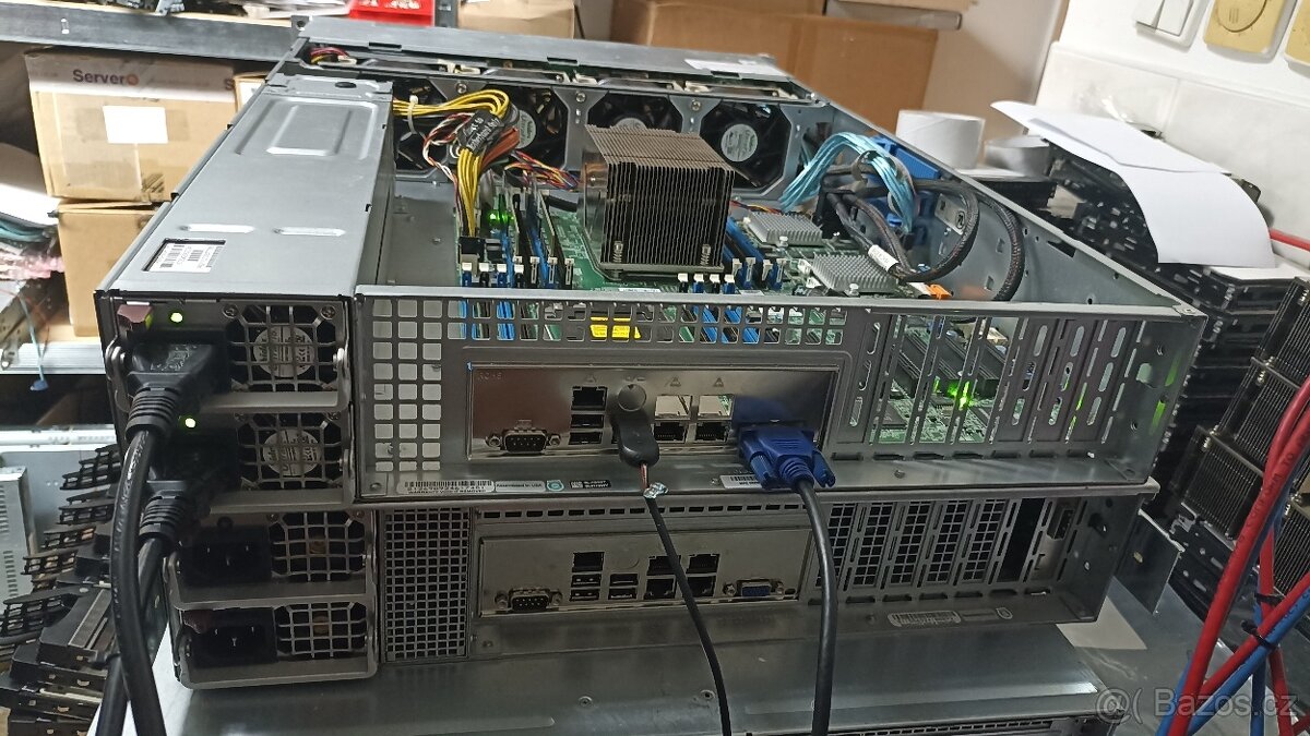 2U Supermicro 16SFF, X10DRH-C, E5-2620v4, 128GB - 2