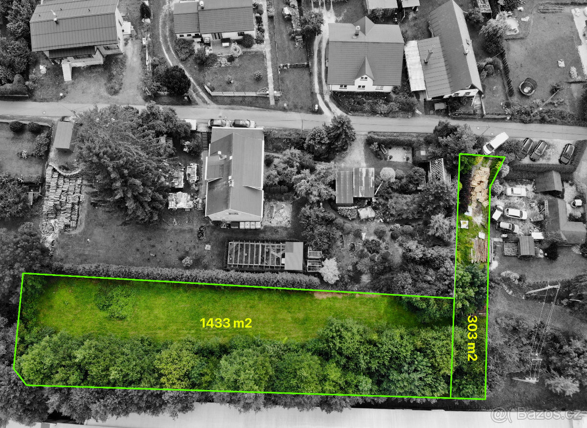 Prodej stavebního pozemku, Podhůří, Vrchlabí, 1736m2 - 2