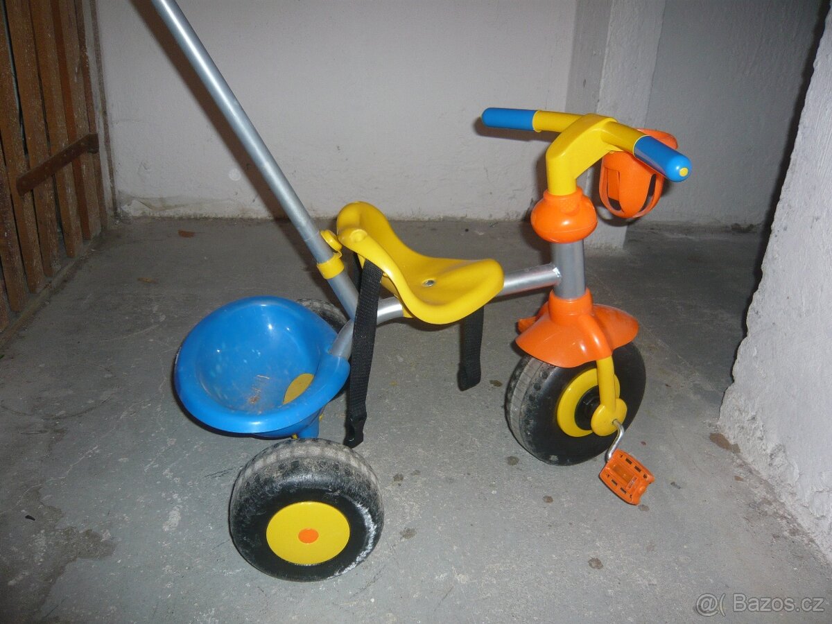 Tříkolka s vodící tyčí - 2