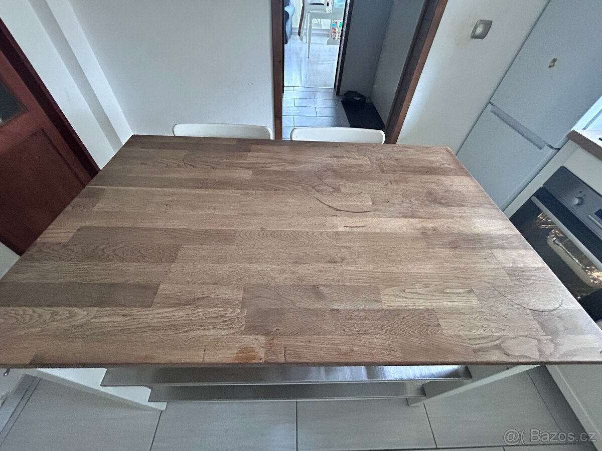 Ikea ostrůvek + dvě barové zidle - 2