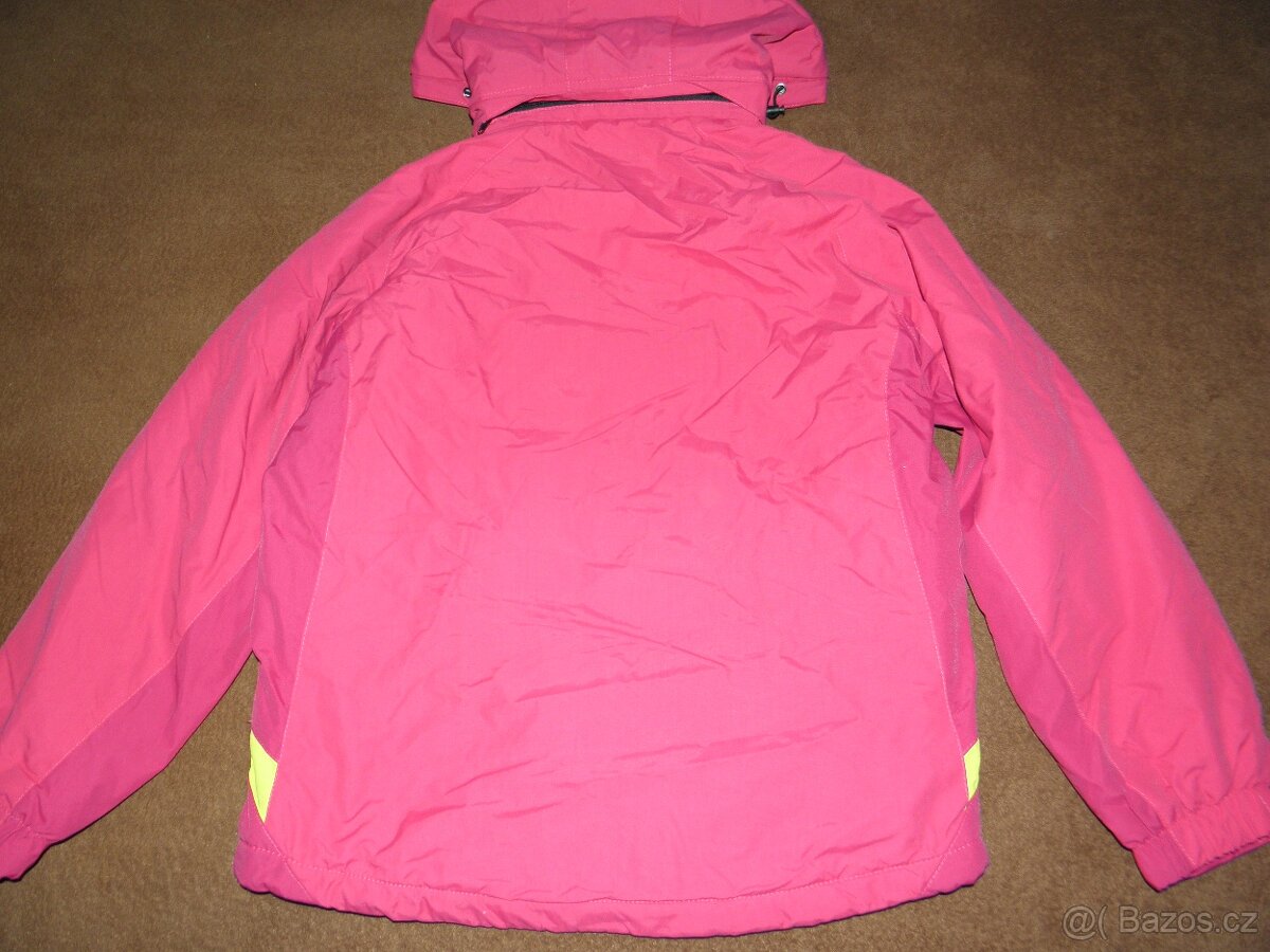 Nová dívčí zimní / přechodová bunda zn. Kugo vel.140 - 2