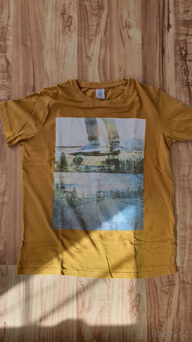 5x chlapecké triko vel. 146-152 - 2