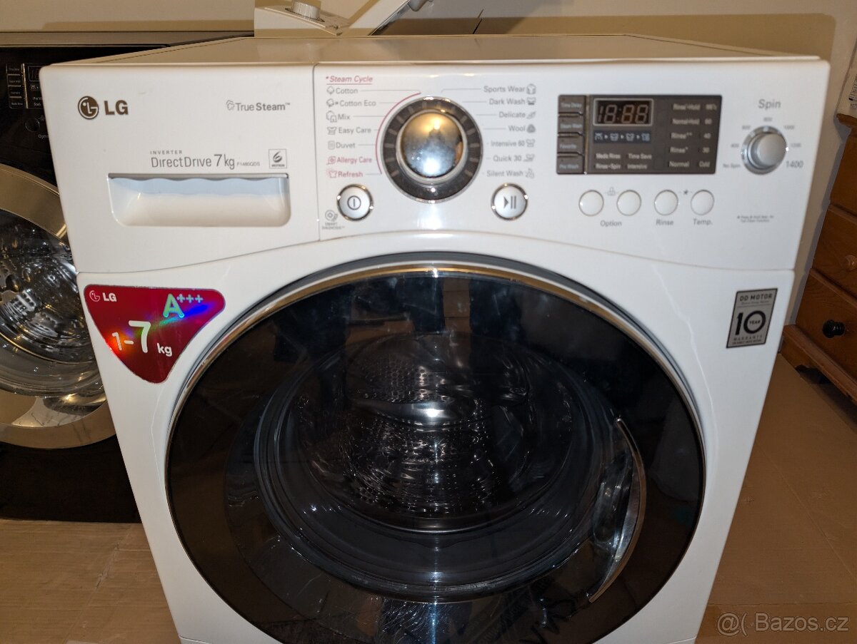 Pračka LG F1480QDS na 7 kg prádla - 2