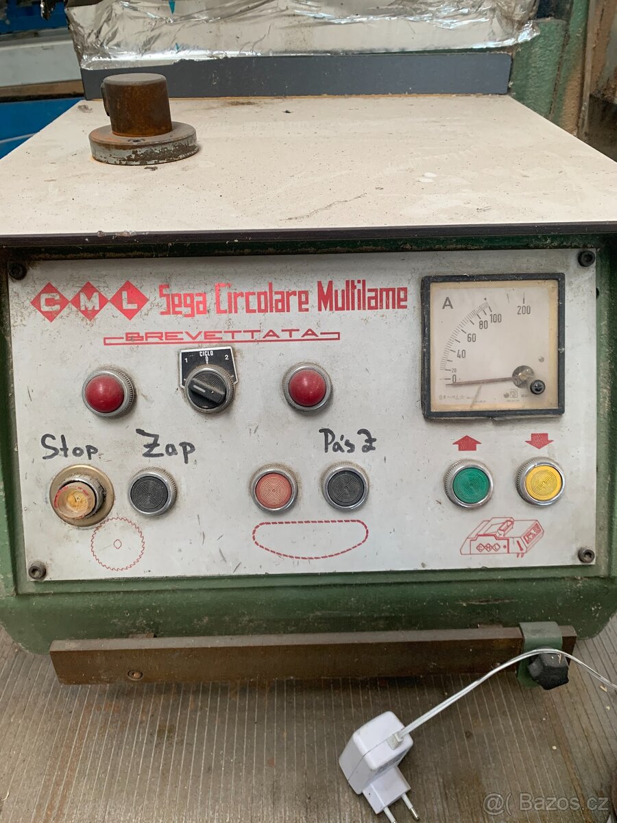 Rozmítací pila CML, Lenimac + posuvný stůl - 2