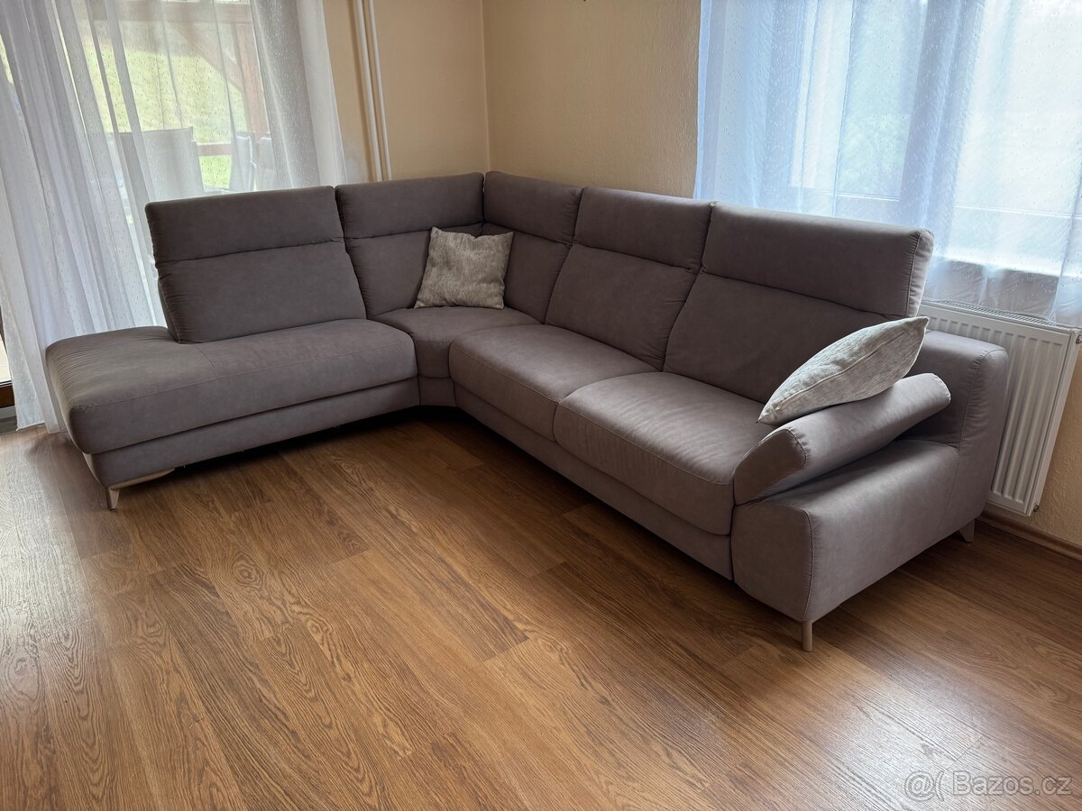 Sedací souprava rohová - Columbia, na zakázku. - 2