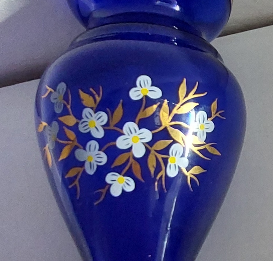 Kobaltová vázička - 2