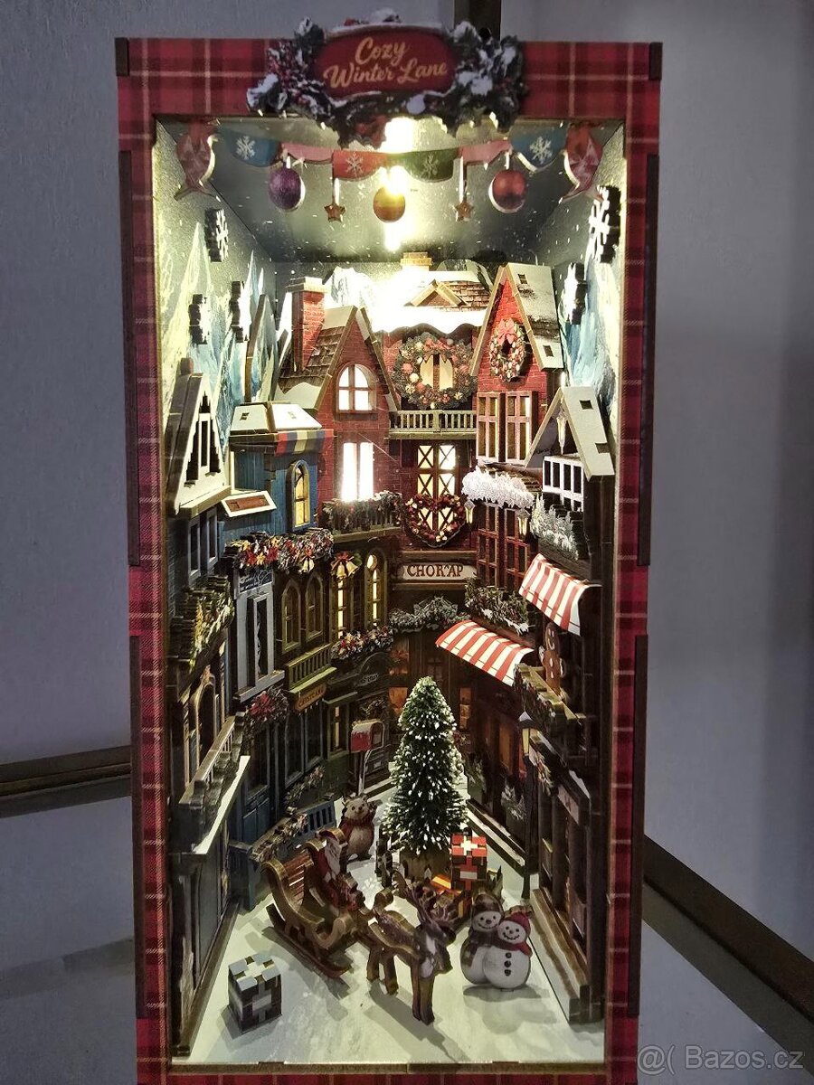 Vánoční dekorace do knihovny - 2