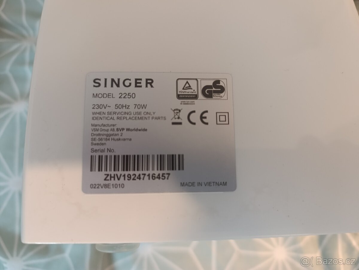 Šicí stroj SINGER 2250 - 2