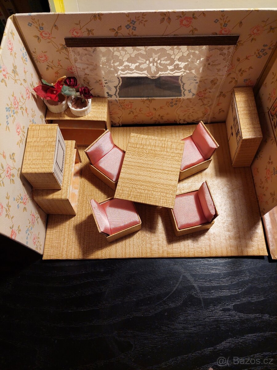 Pokojíček pro panenky - retro - 2