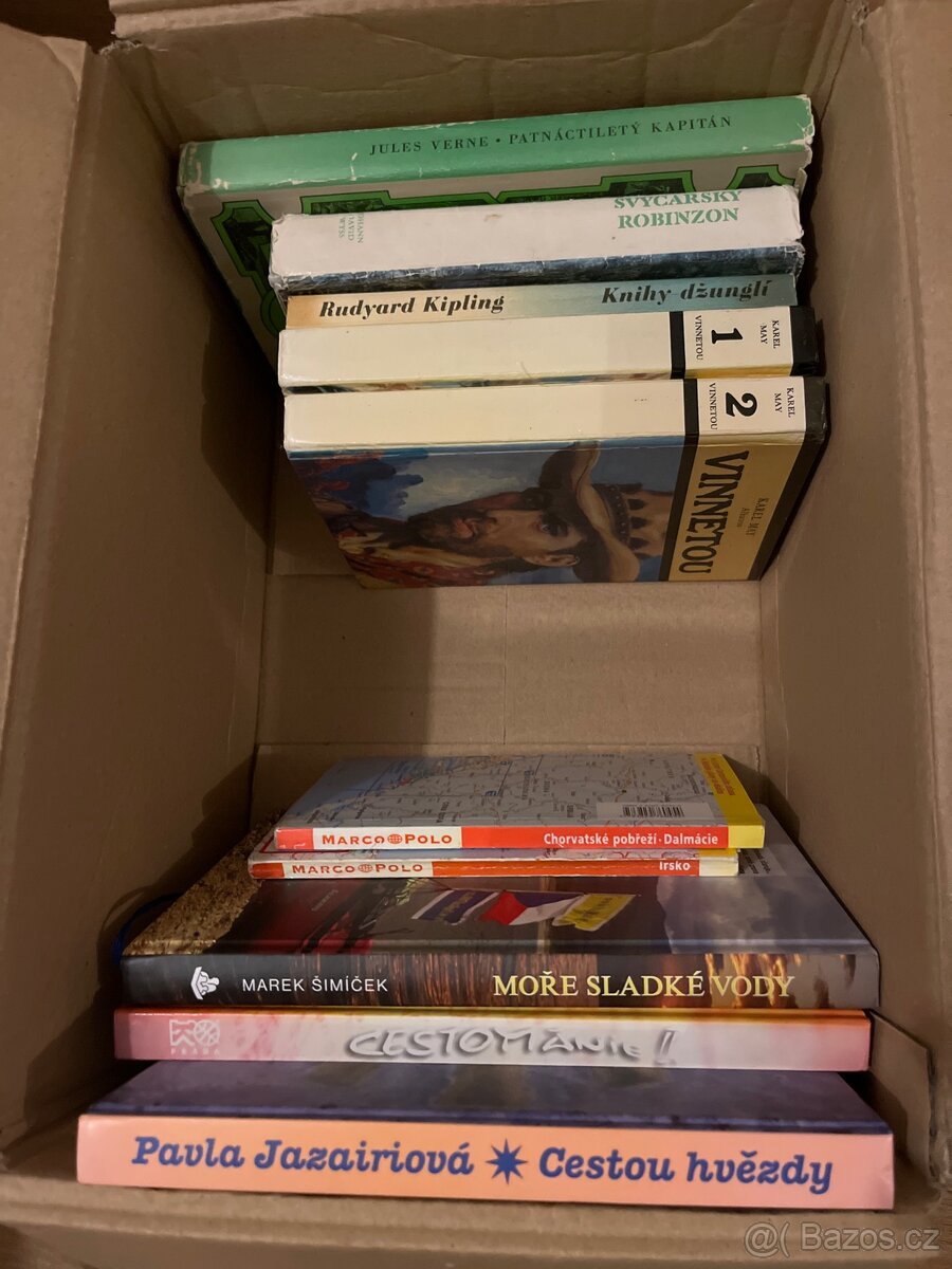 knihy II. - zdraví, dobrodružné, anglické, cestování - 2