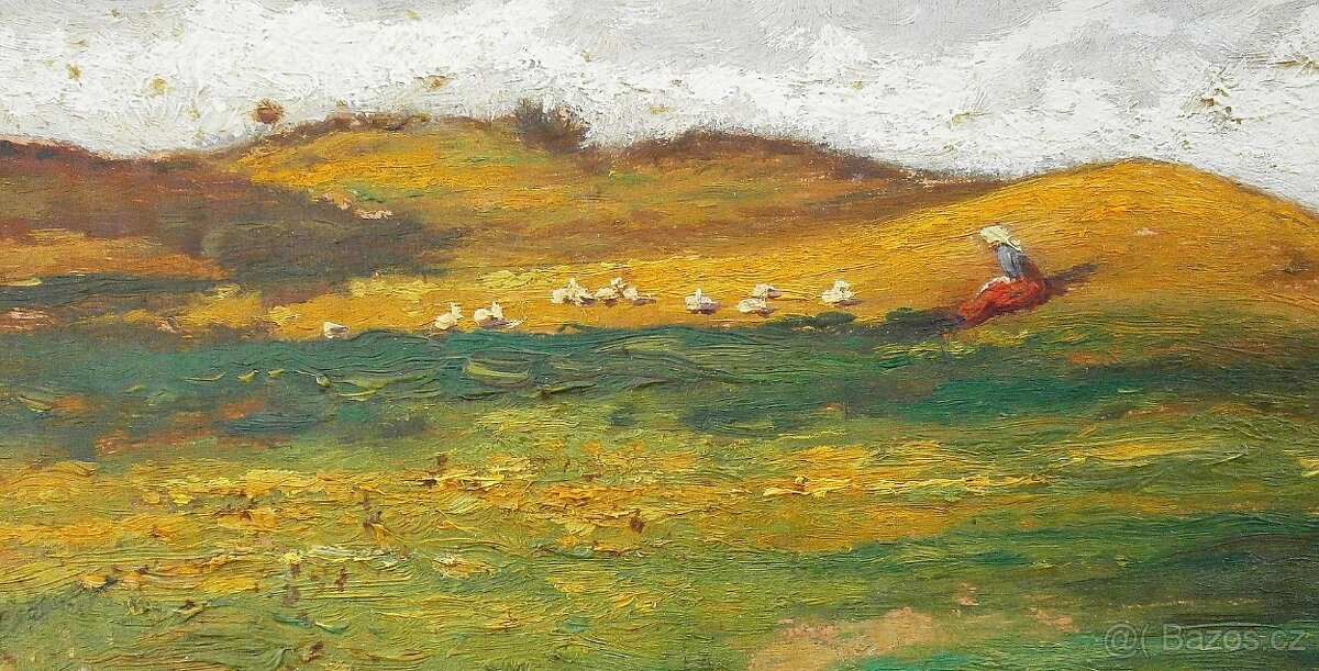 F.L. Soukup - Krajina s pastýřkou - 2