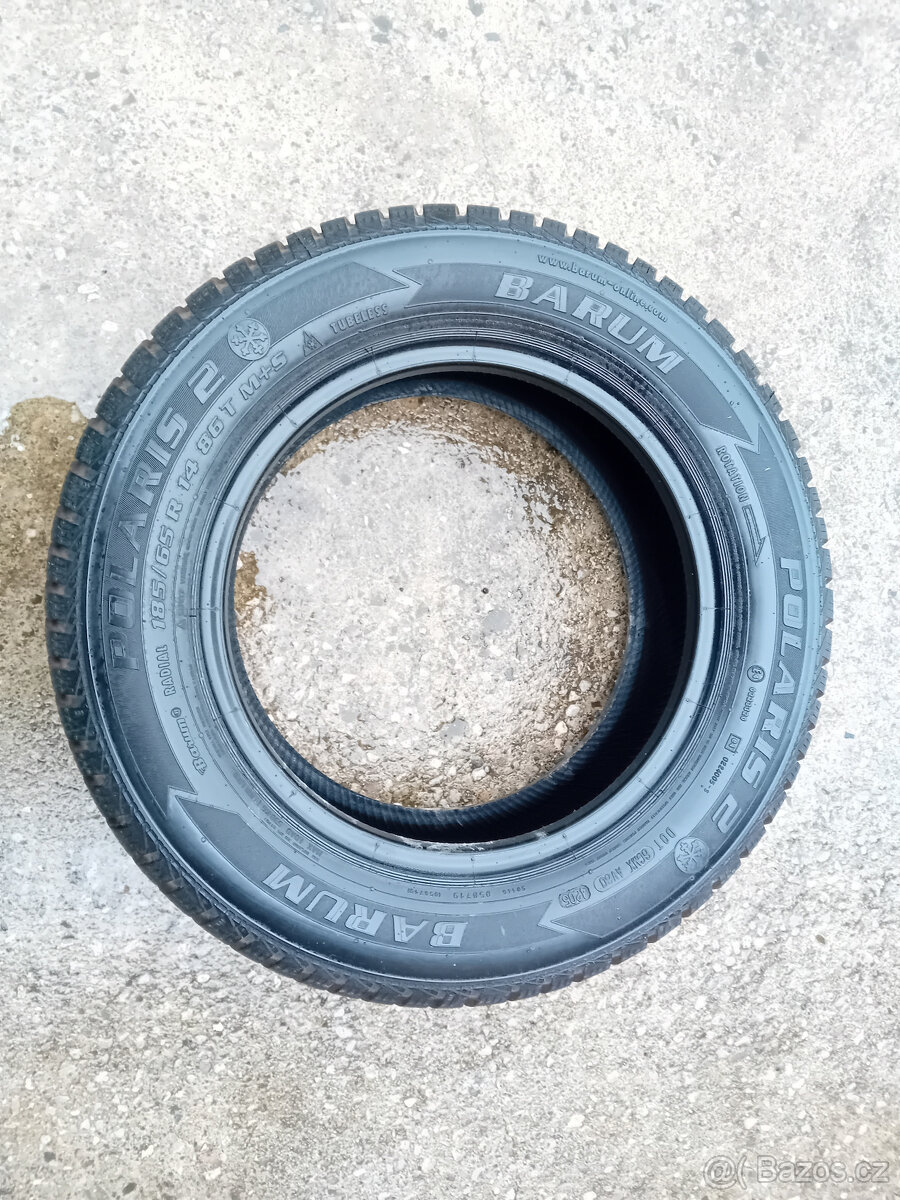 Zimní pneumatika Barum 185/65 R14 - 2