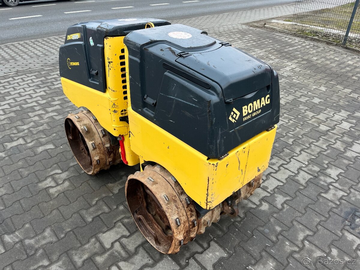 Vibrační válec jezkovy Bomag BMP 8500, 405mth, Wacker Neuson - 2