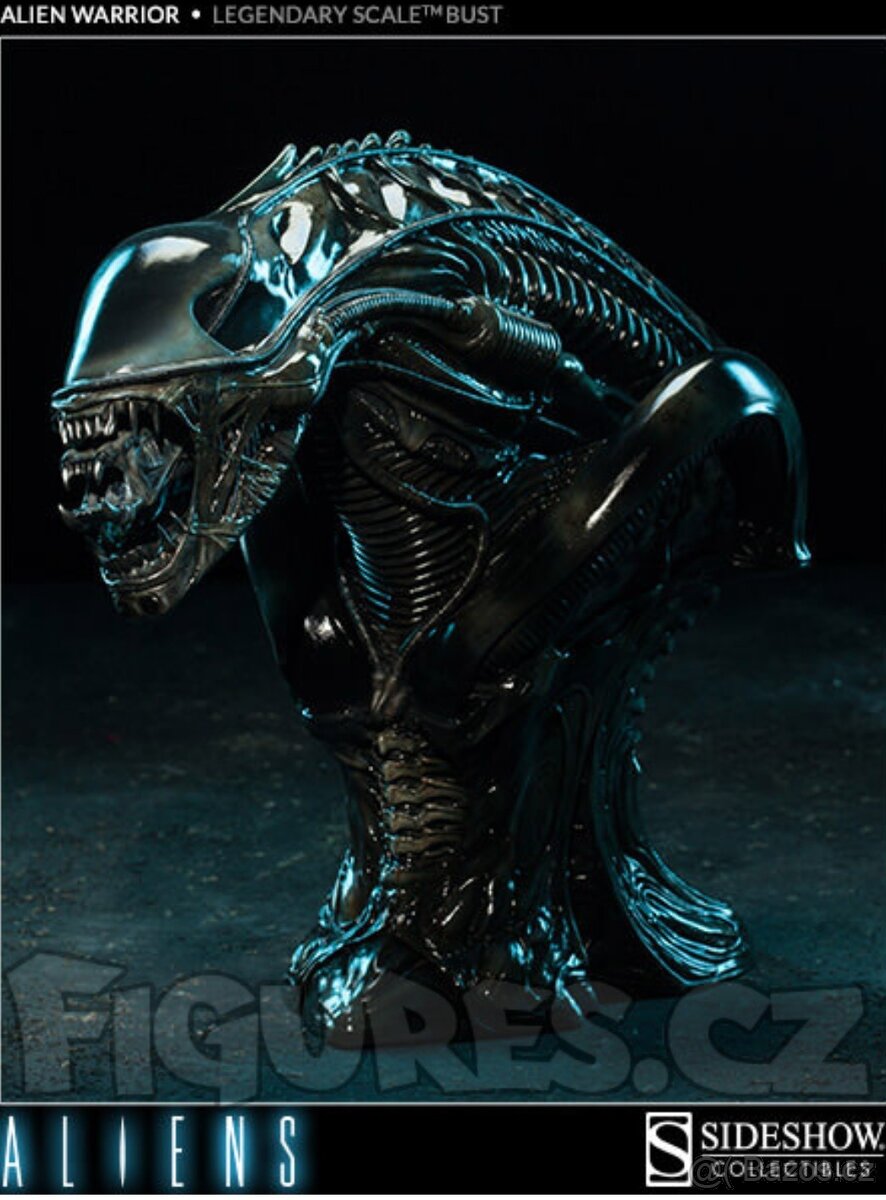 Sideshow aliens Warrior legendary bust - 2
