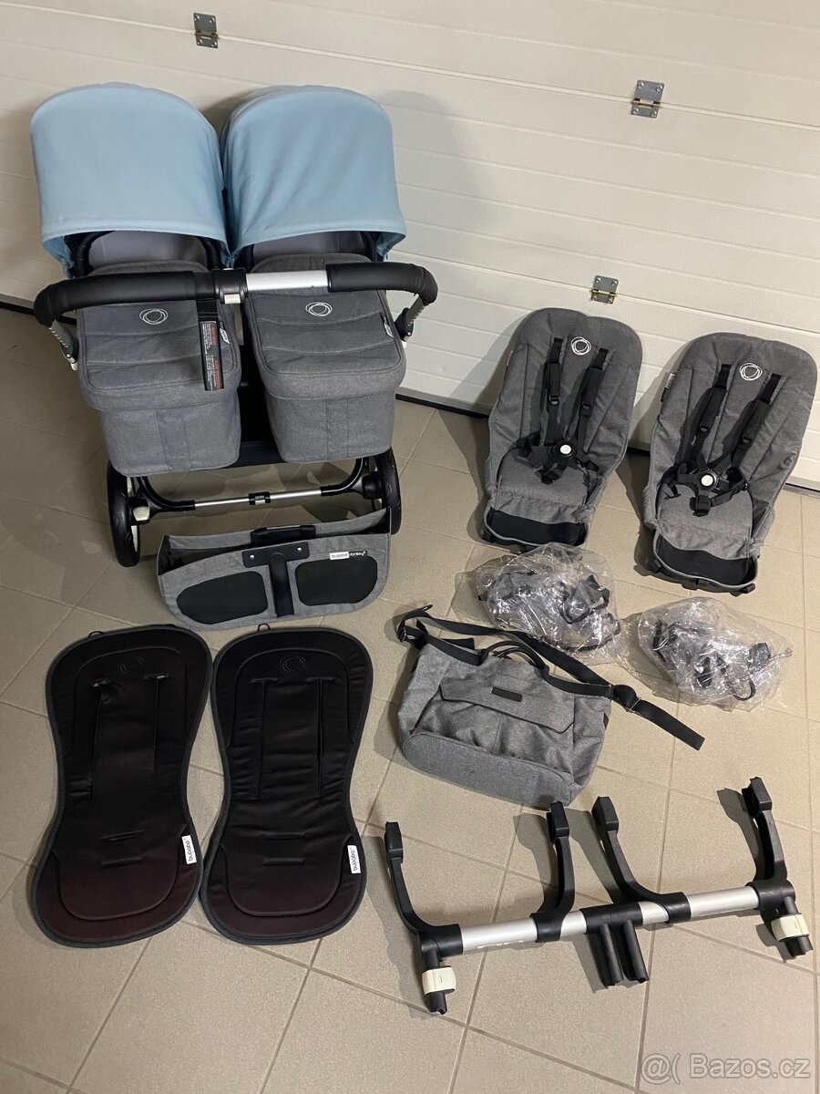 🩶🩵 MEGA set Bugaboo Donkey 2/3 TWIN 🩵🩶 - 2
