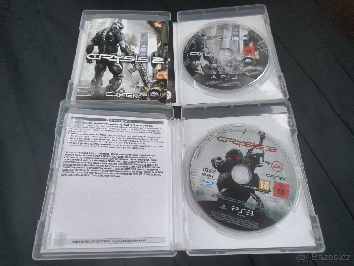 PS3 Crysis 2 a Crysis 3 PlayStation 3 - 2
