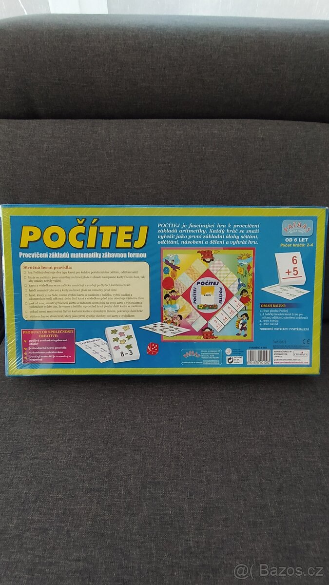 Stolní hra POČÍTEJ - NOVÁ - 2