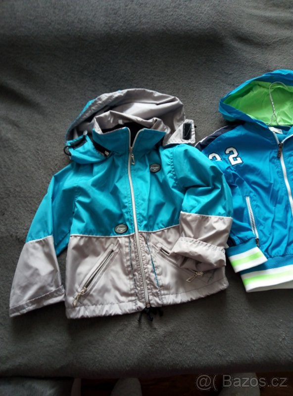 Dětské sustakove bundy vel. 98/104 - 2