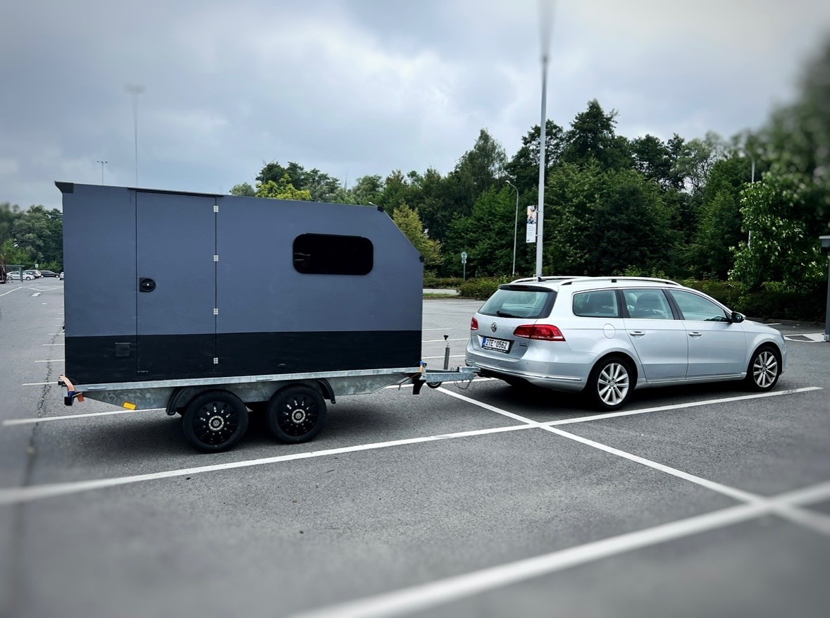 Karavan na vozíku - 2