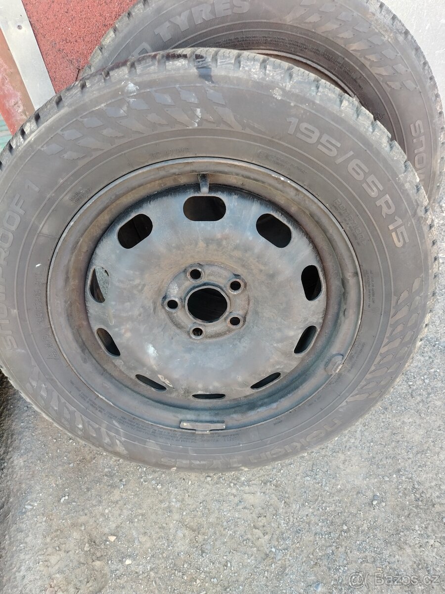 195/65 R15 NOKIAN disky 5x100 - 2