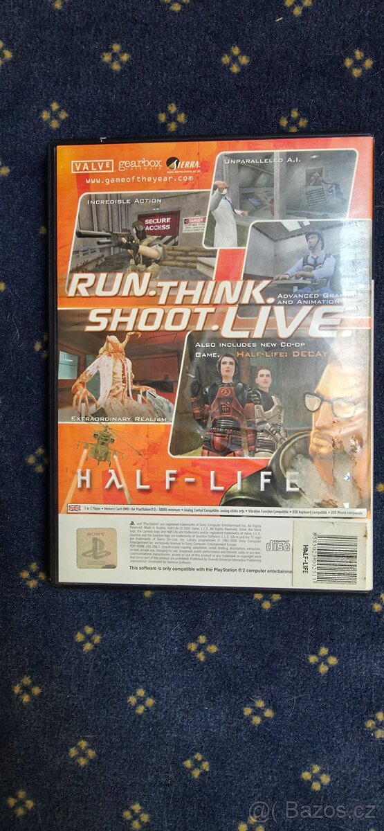 Half Life Sony PS2 - 2