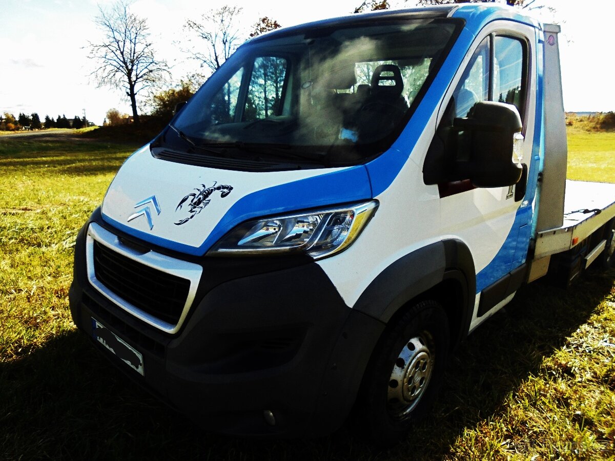 Odtahovka do 3.5t Citroen Jumper 3.0hdi 130KW,rok 2015