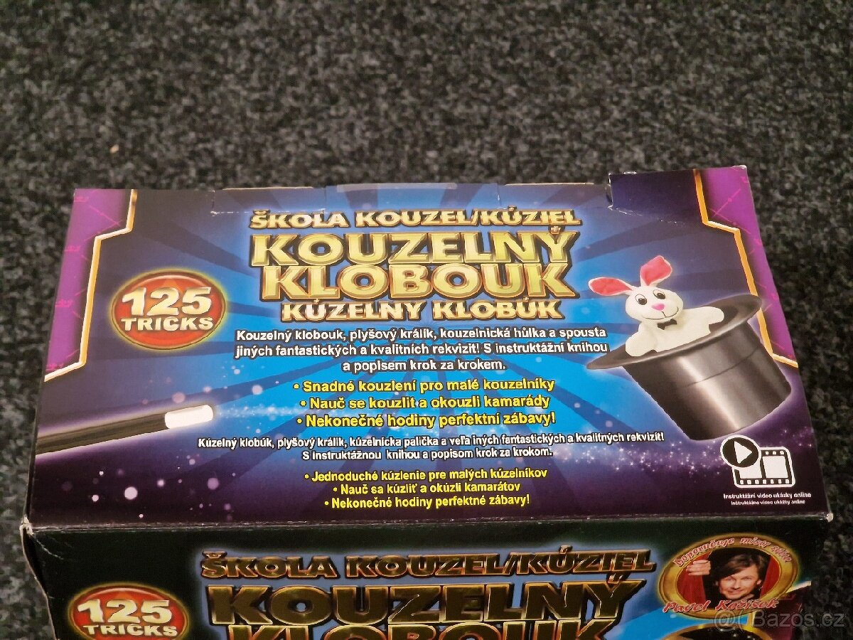 Prodám hru Kouzelný klobouk - nový, chybí kroužky - 2