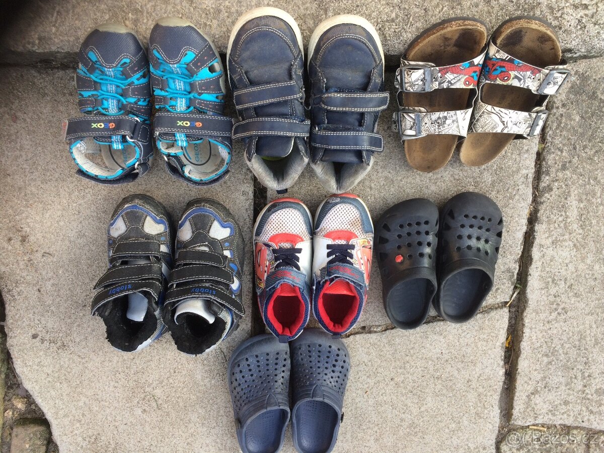 Boty vel.26 a 25 7ks - 2