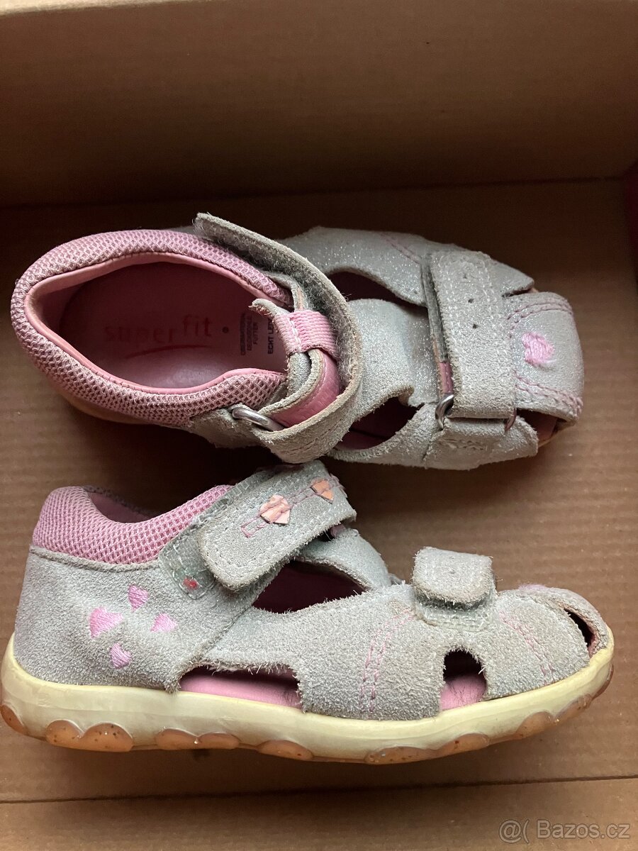 Dívčí sandále superfit, vel. 23 - 2