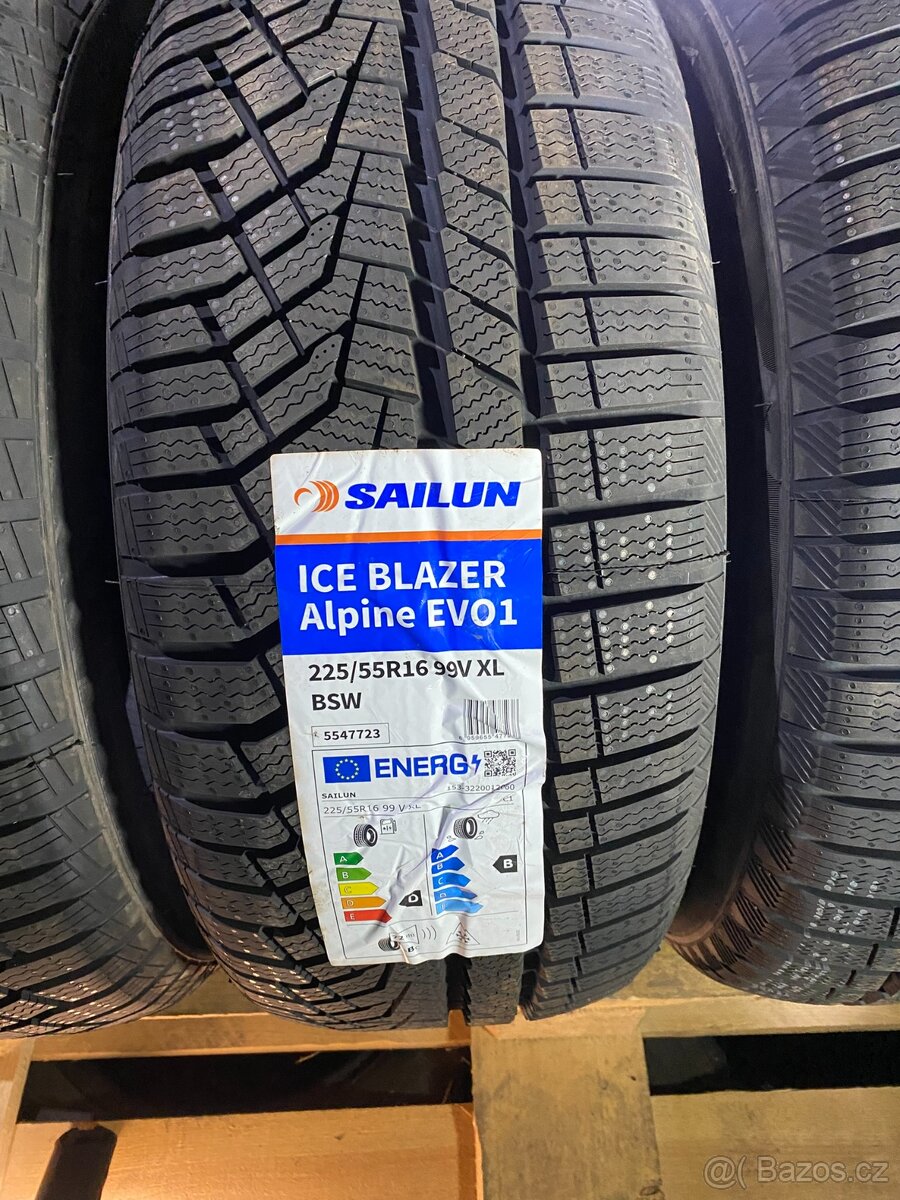 225/55 R16 99V XL Sailun - NOVÉ zimní pneu - 2